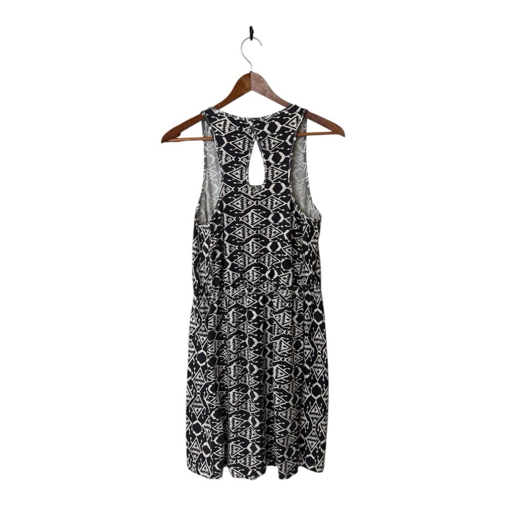 Patagonia West Ashley Dress Aztec Fish Cream Dark Gray Keyhole Size Small‎ - Picture 7 of 8